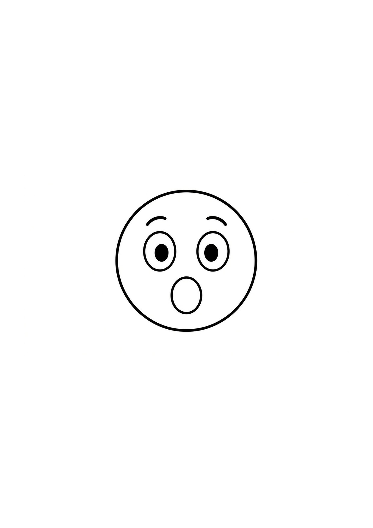Emociju kartītes — Pārsteigts · kartīte